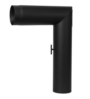 Aduro Standardrohr 90° mit Drosselklappe